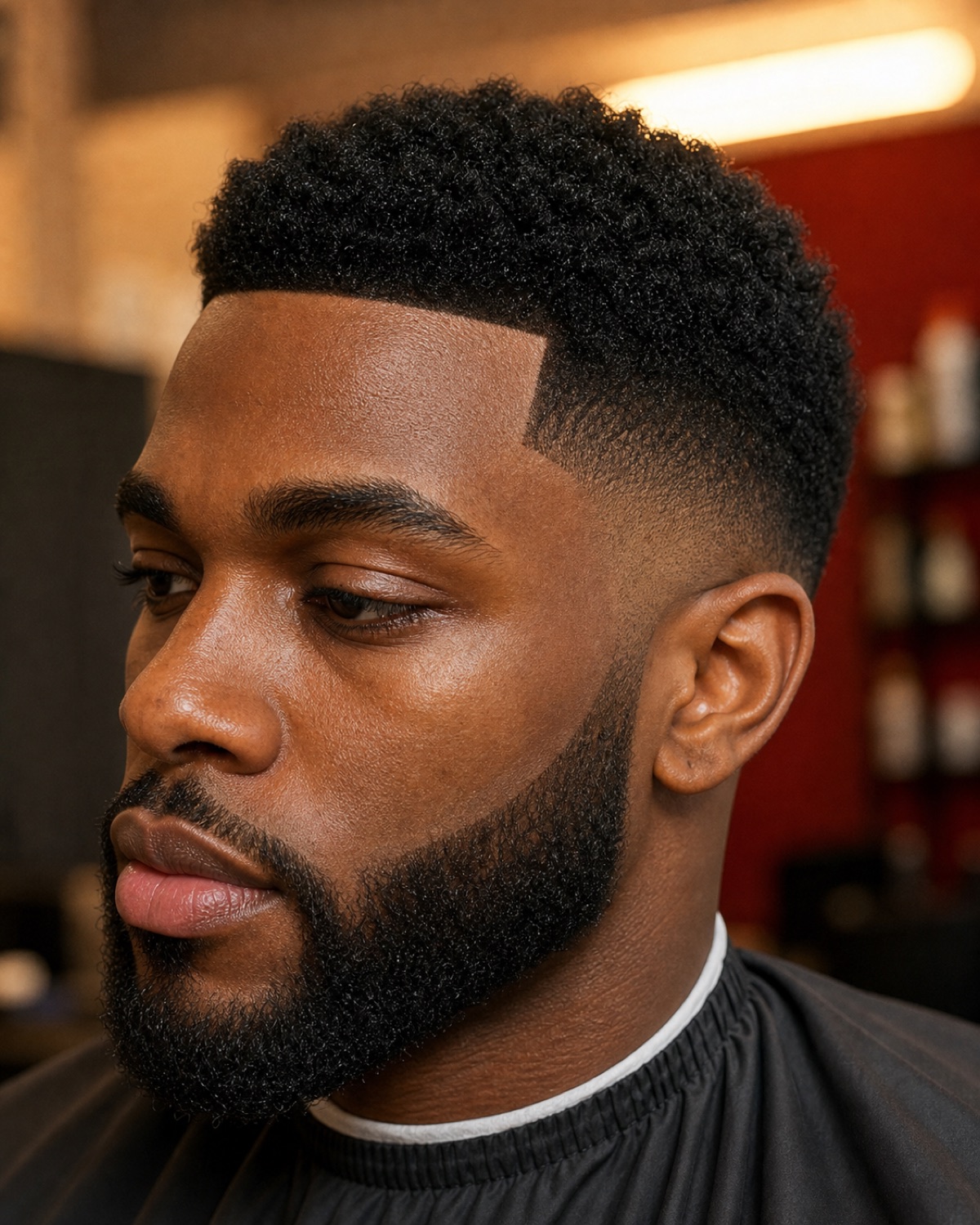 Fade afro professionale da uomo da La Chic