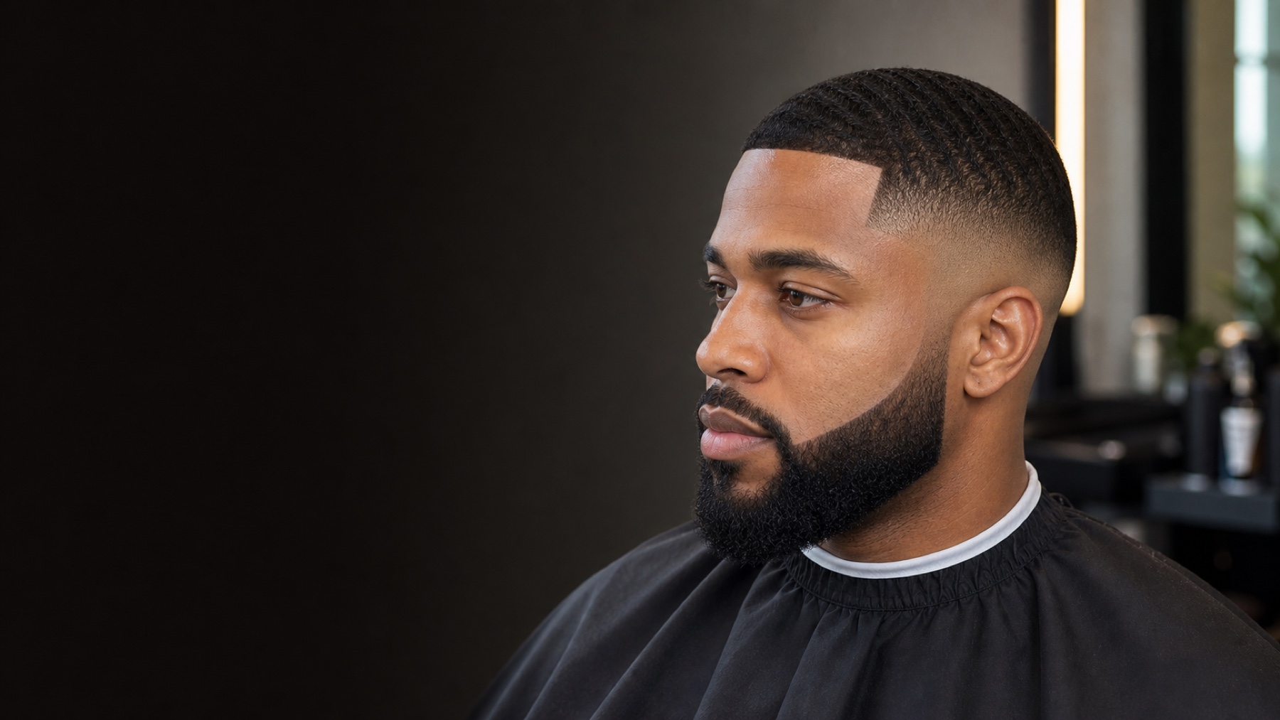 Fade afro, onde e barba scolpita da La Chic Sondrio