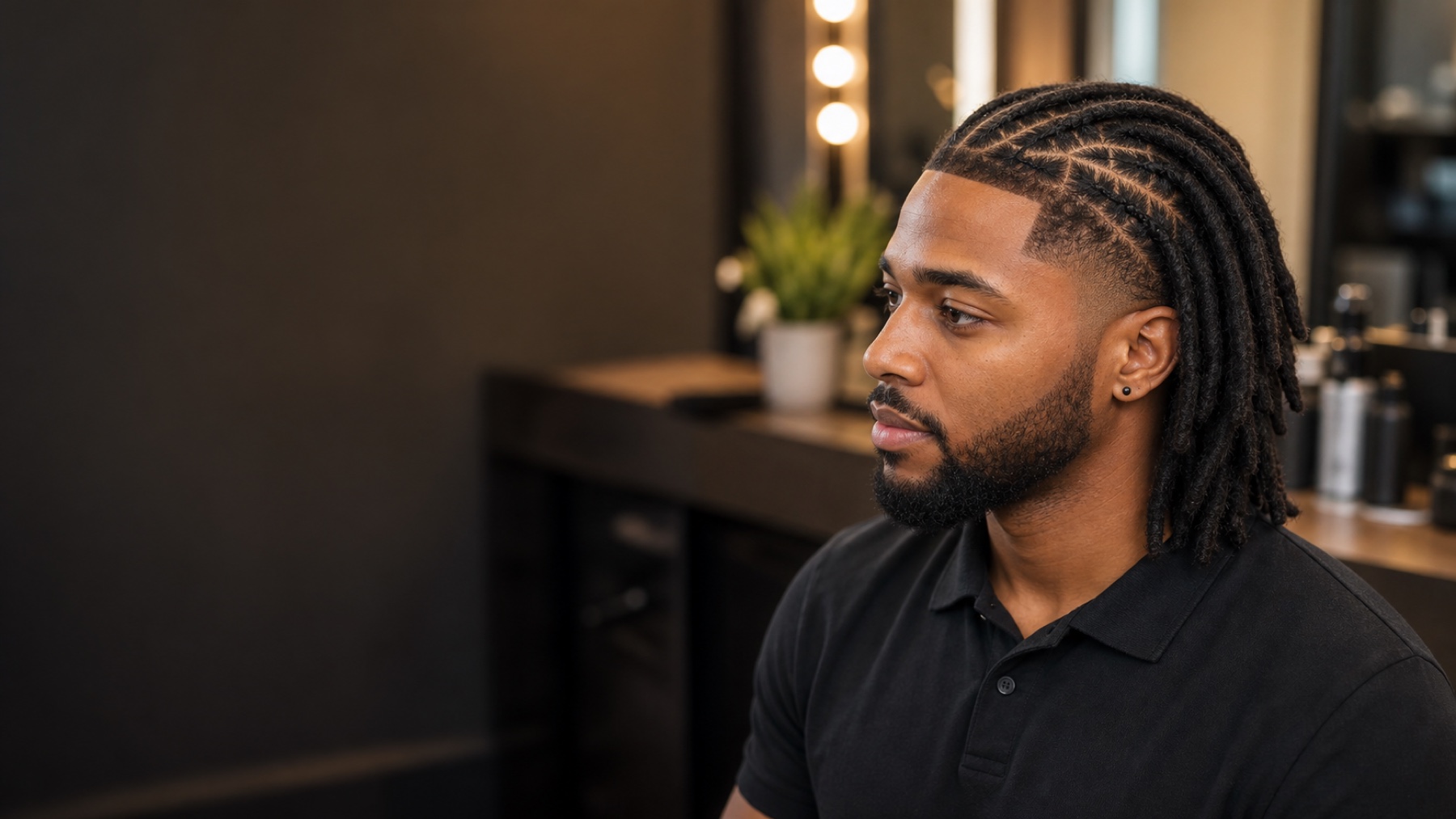Locs retwist da uomo — La Chic Hair Salon Sondrio